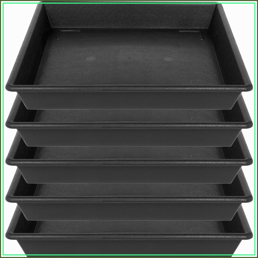 Drip Tray Saucer - Square Plant Saucer 6 Inch 5