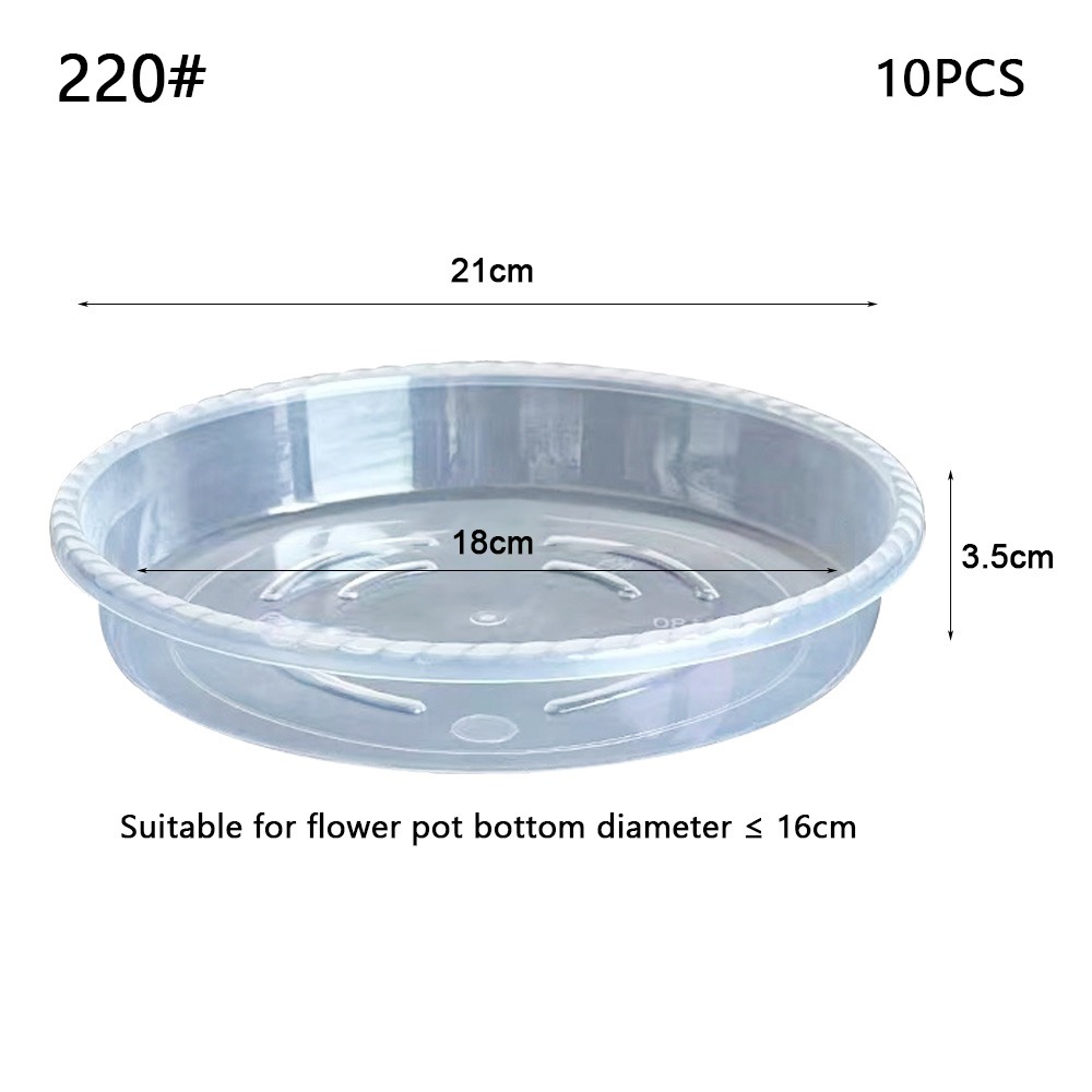 10pcs New Round Flower Pot Tra - Drip Tray Saucer recensione e prezzo