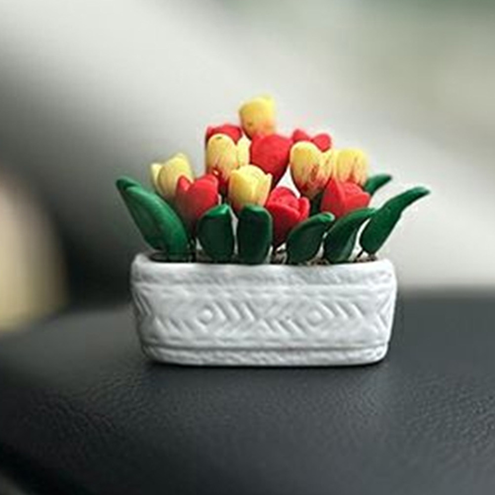 Mini Tulip Potted Plant Miniat - Bonsai Garden House recensione e prezzo