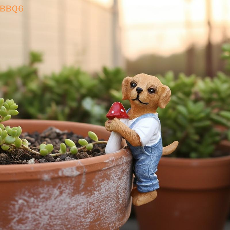 *Cute Hanging Dog Figurine Flo - Bonsai Garden Ornaments recensione e prezzo