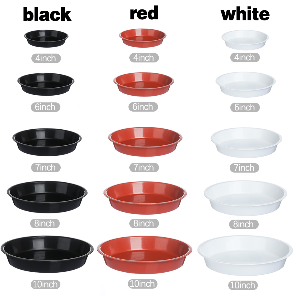 3Pcs Round Shaped Plant Trays  - Drip Tray Saucer recensione e prezzo