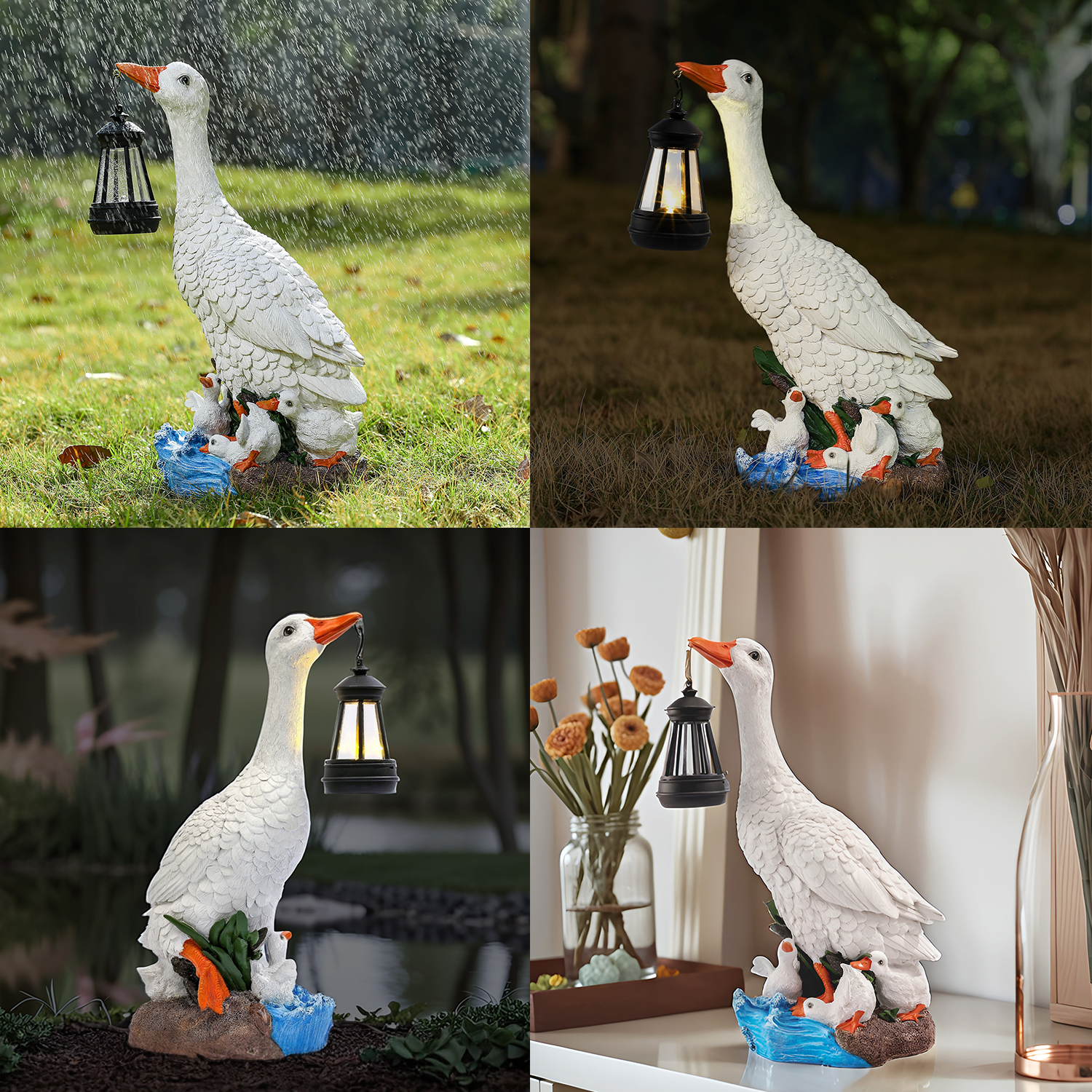 14 inches Figurine Porch Duck  - Bonsai Garden Ornaments recensione e prezzo