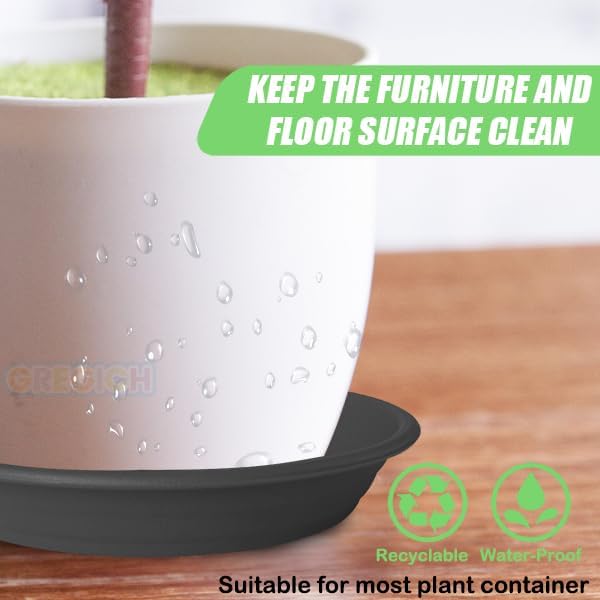 6 Pcs Plastic Plant Saucers, A - Drip Tray Saucer recensione e prezzo