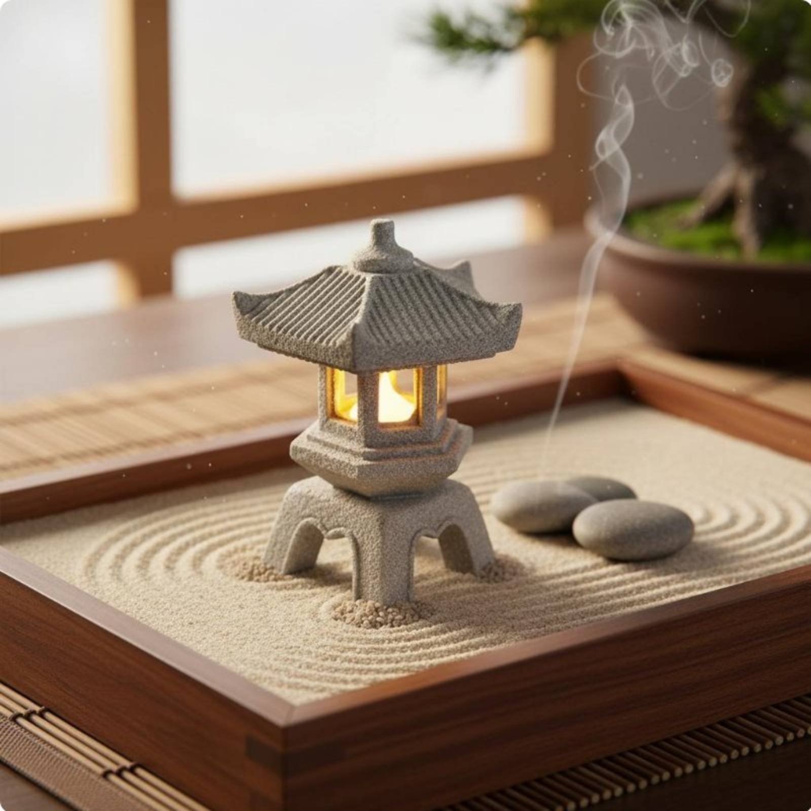 Miniature Stone Lantern Antiqu - Bonsai Garden Ornaments recensione e prezzo