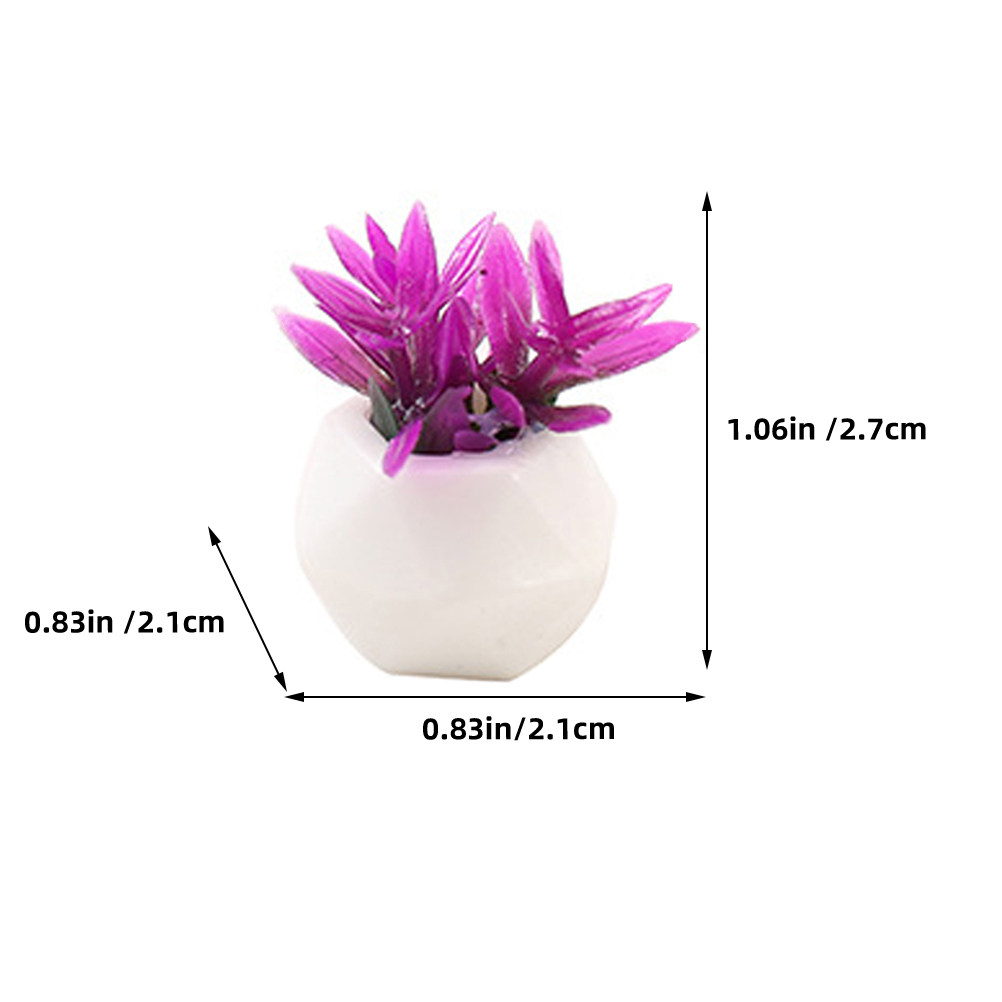 8Pcs Miniature Bonsai Ornament - Bonsai Garden House recensione e prezzo