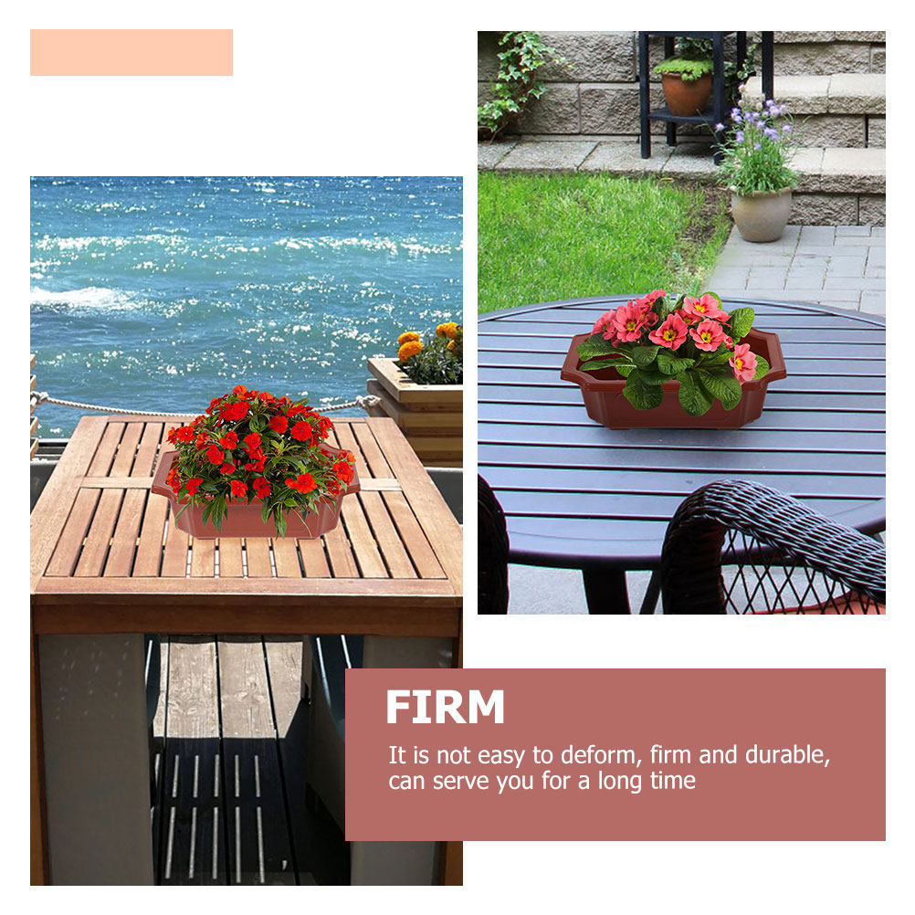 6Pcs Leaf Planting Pots Plasti - Bonsai Garden Nursery recensione e prezzo
