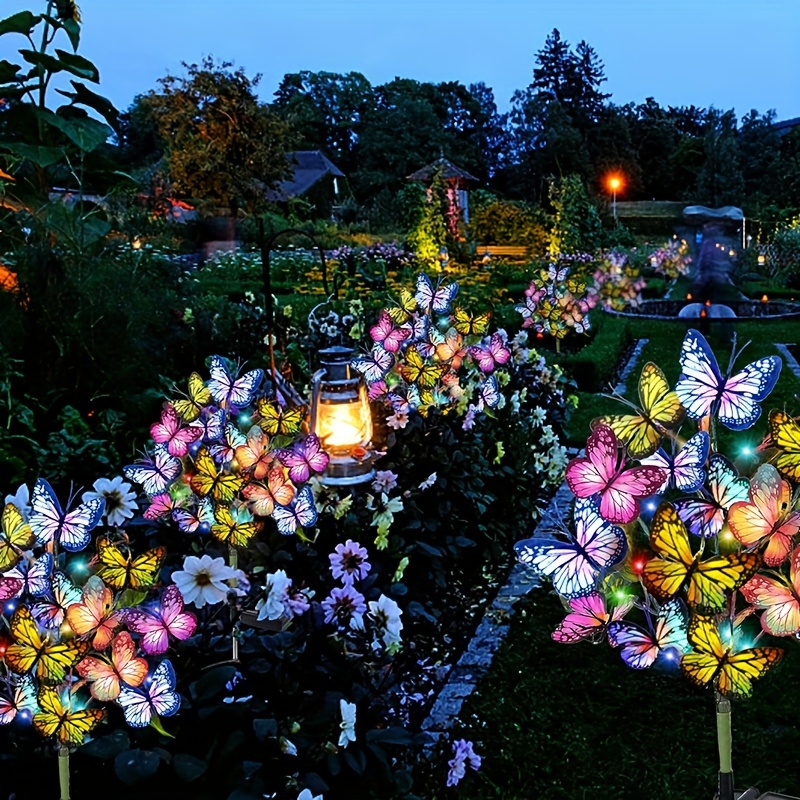 Solar LED Butterfly Garden Lig - Bonsai Garden Ornaments recensione e prezzo