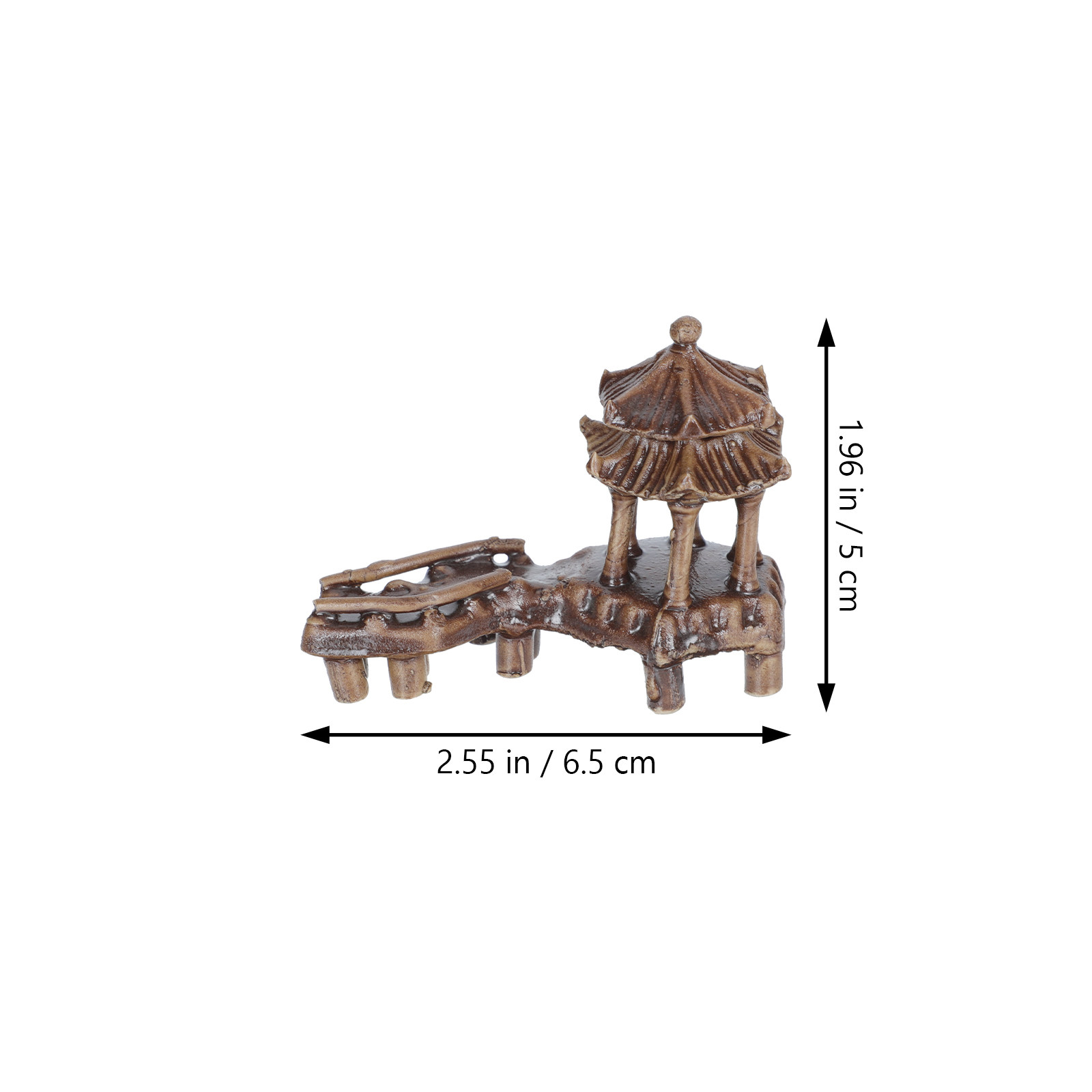5Pcs Ceramic Pavilion Shape Or - Landscape Bonsai Garden recensione e prezzo