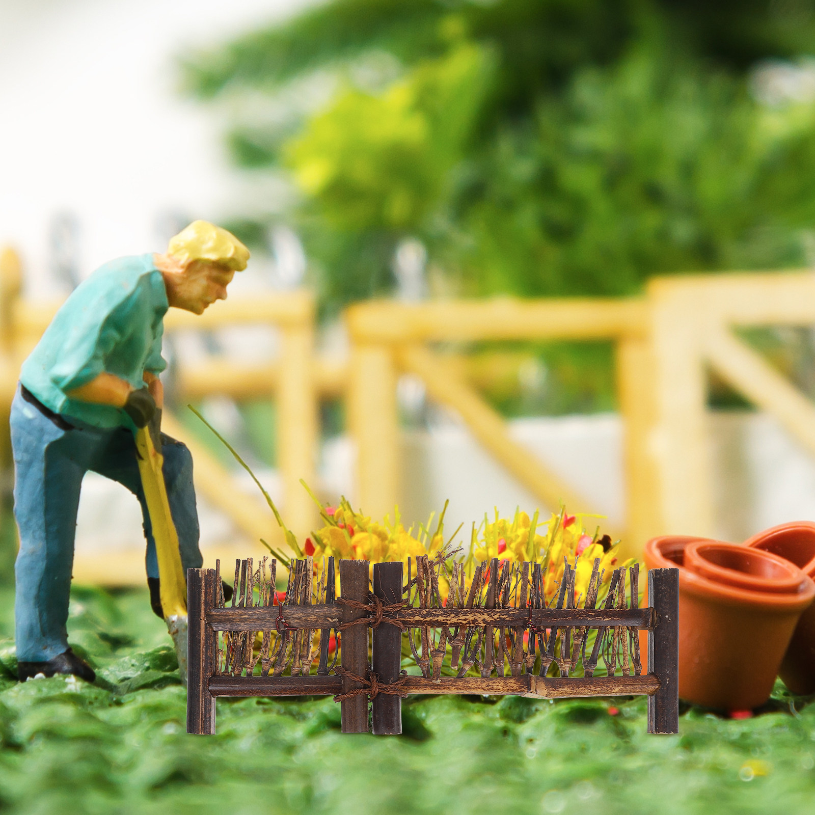 Miniature Fence Screen 14Cm Ga - Bonsai Garden Sushi recensione e prezzo