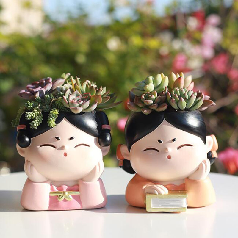 Resin Tang Dynasty Lady Nurser - Bonsai Garden Nursery recensione e prezzo