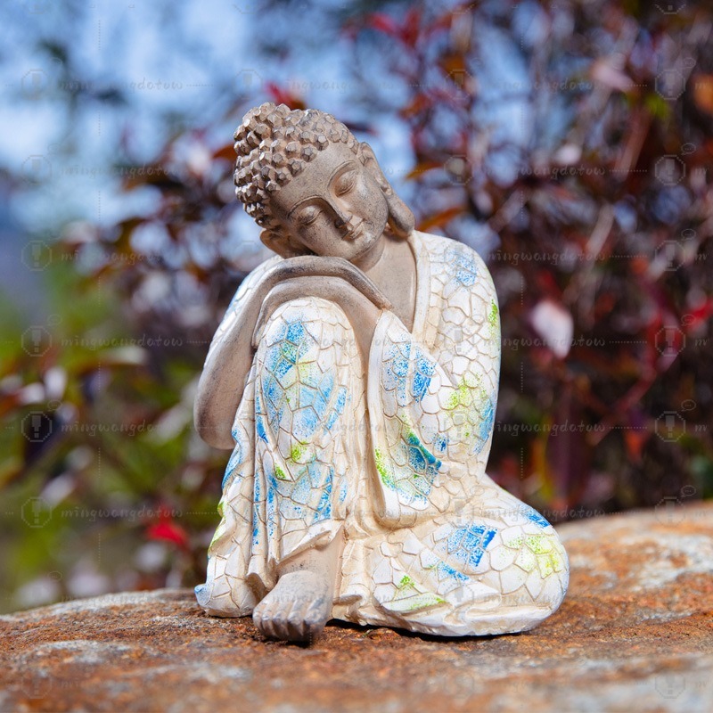 Mini Buddha Statue Ornament, N - Bonsai Gardener recensione e prezzo