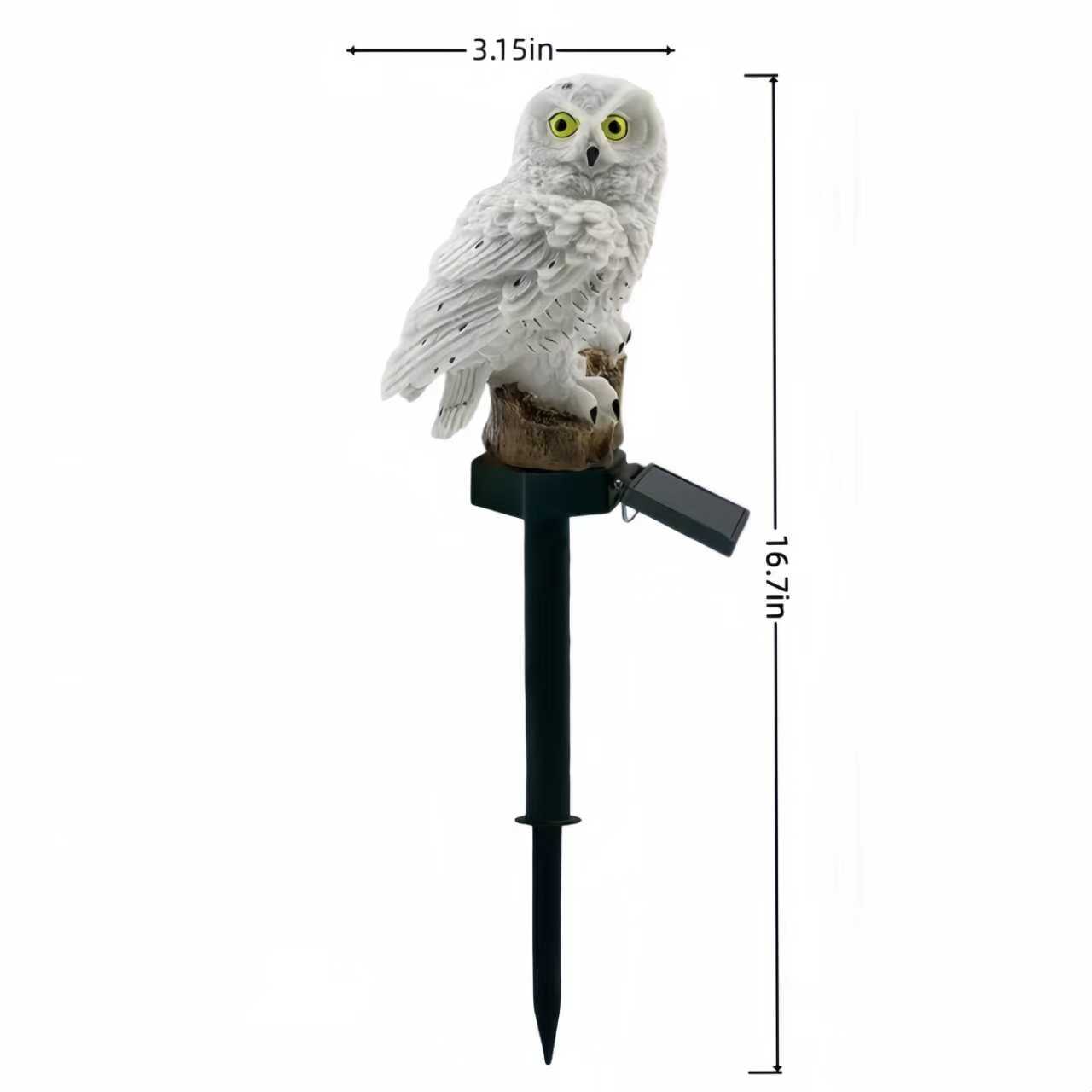 Solar Owl Garden Stake Light O - Bonsai Garden Ornaments recensione e prezzo