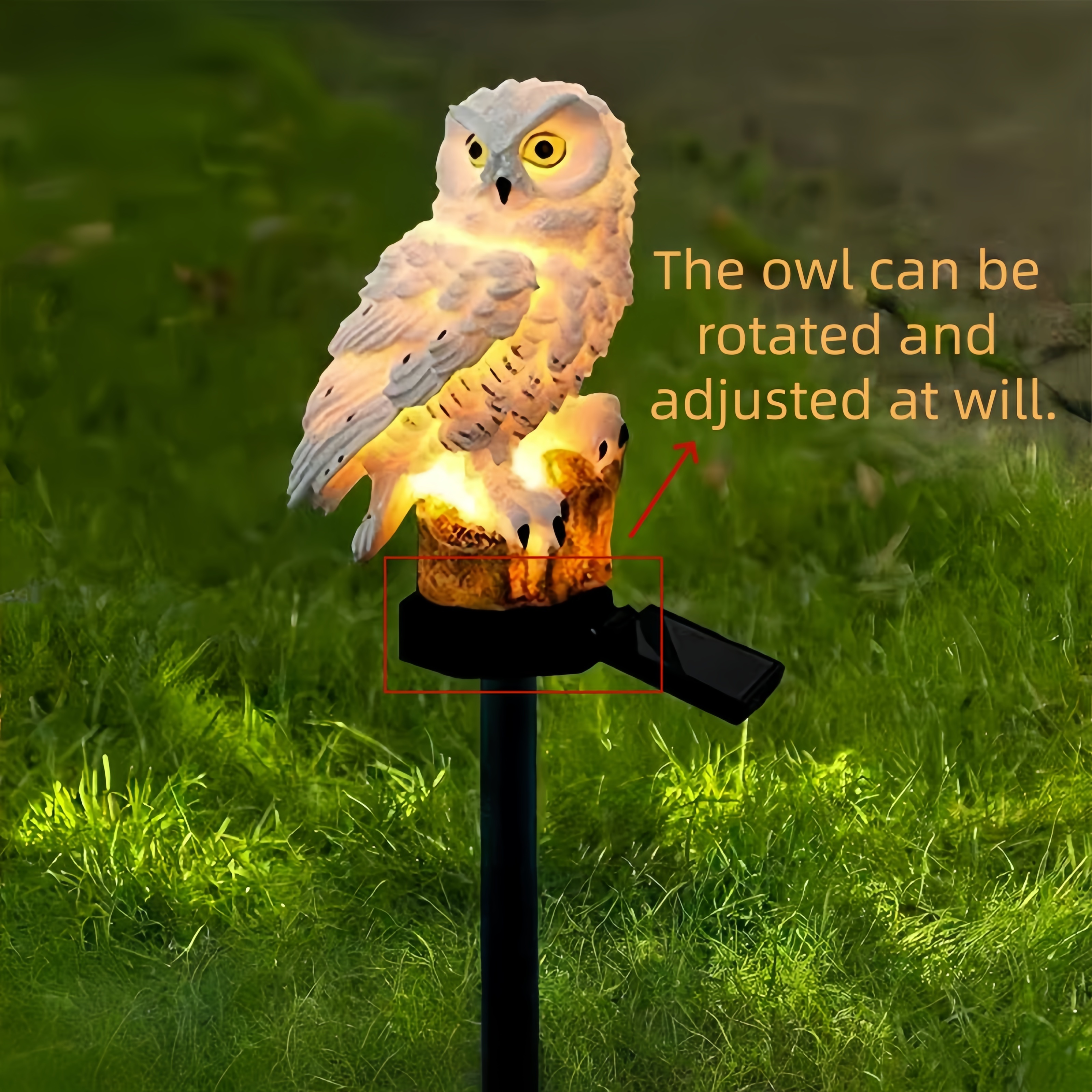 Solar Owl Garden Stake Light O - Bonsai Garden Ornaments recensione e prezzo