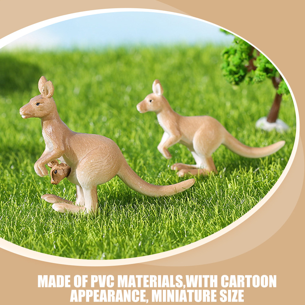 4Pcs Mini Kangaroo Ornament Mi - Landscape Bonsai Garden recensione e prezzo