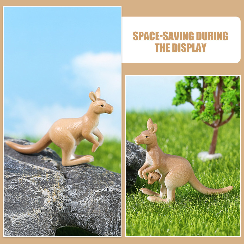 4Pcs Mini Kangaroo Ornament Mi - Landscape Bonsai Garden recensione e prezzo