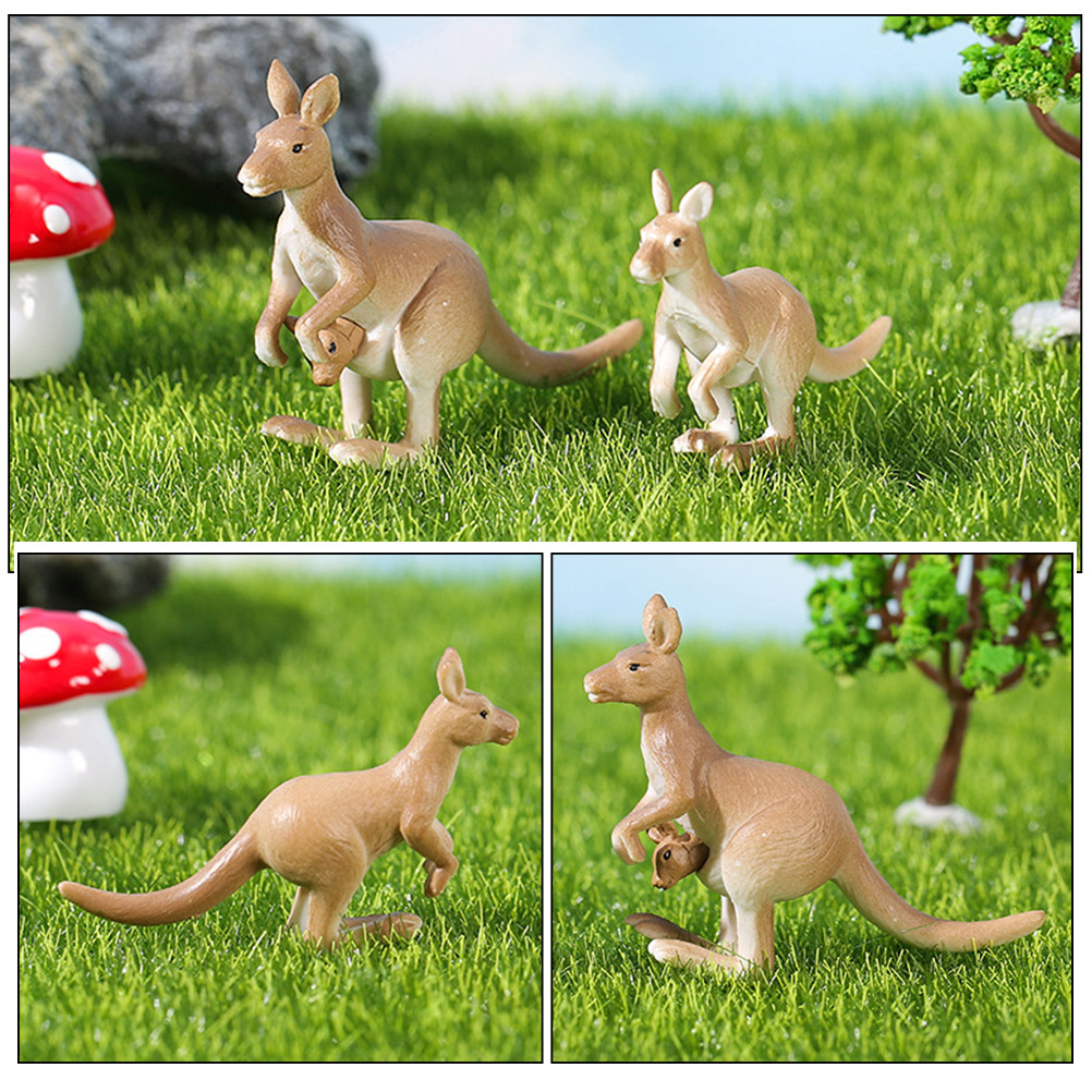 4Pcs Mini Kangaroo Ornament Mi - Landscape Bonsai Garden recensione e prezzo