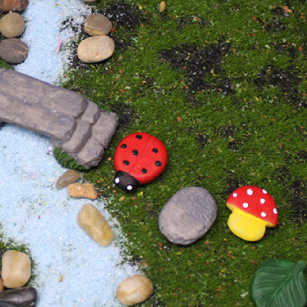 1Set Whimsical Mini Mushroom S - Landscape Bonsai Garden recensione e prezzo