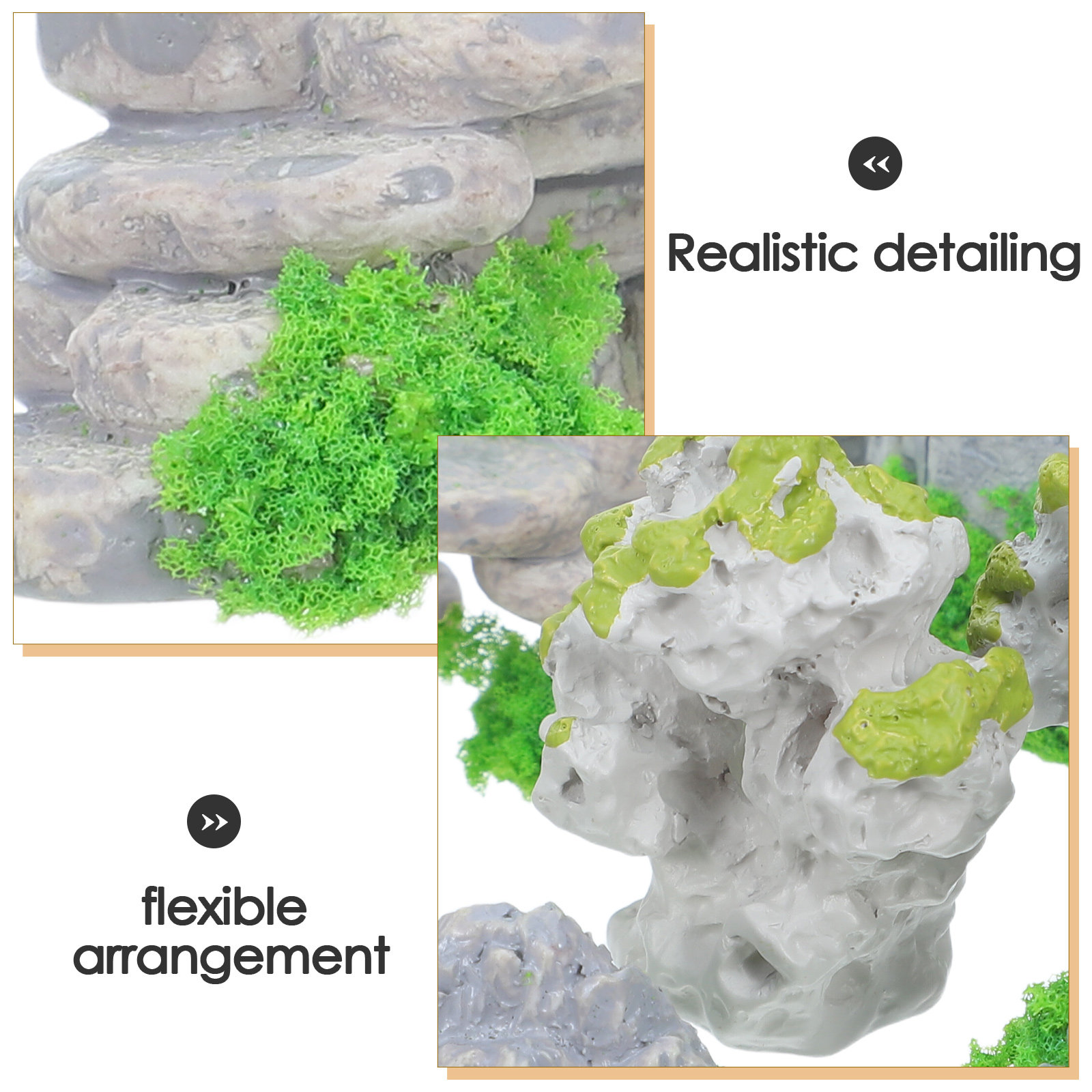 1Set Mini Rockery Ornaments Se - Bonsai Zen Garden Set recensione e prezzo
