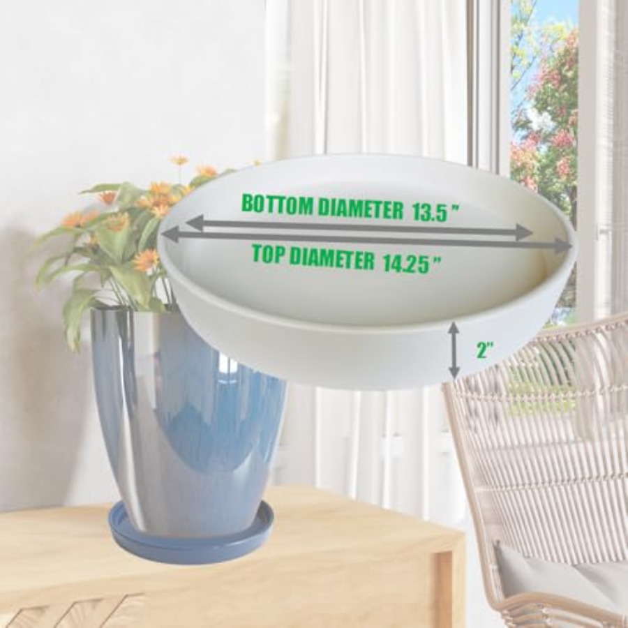 Plant Saucer Ceramic Deep Pot  - Drip Tray Saucer recensione e prezzo