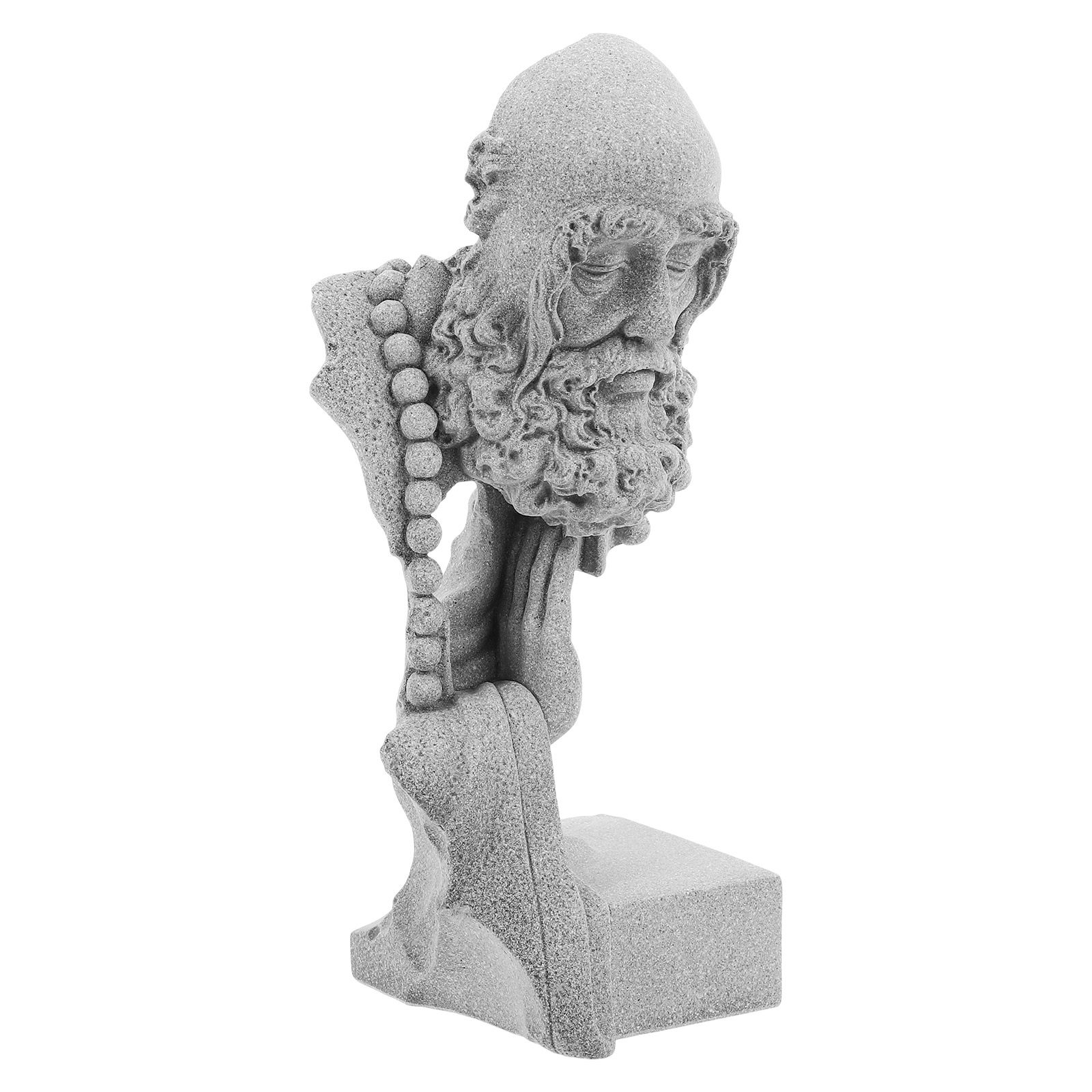 Stone Buddha Statue Small Chin - Bonsai Gardener recensione e prezzo