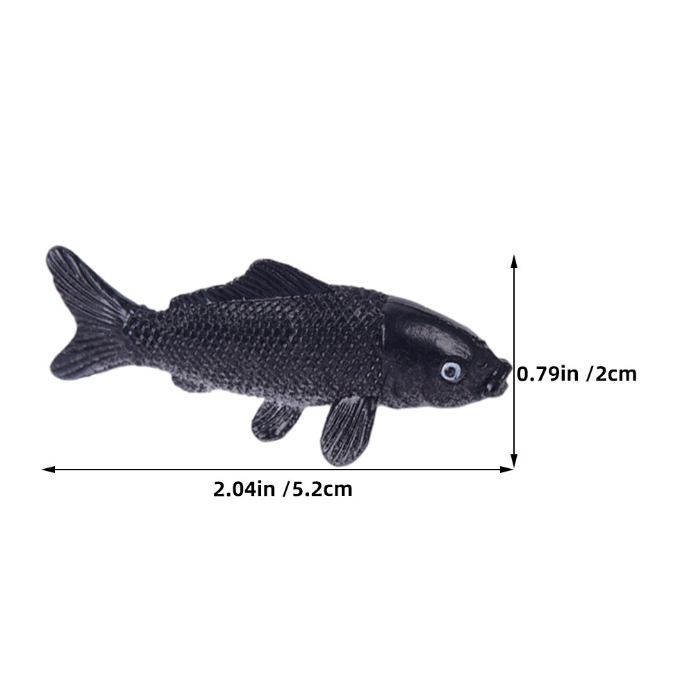 8Pcs Mini Koi Fish Statues PVC - Bonsai Koi Garden recensione e prezzo