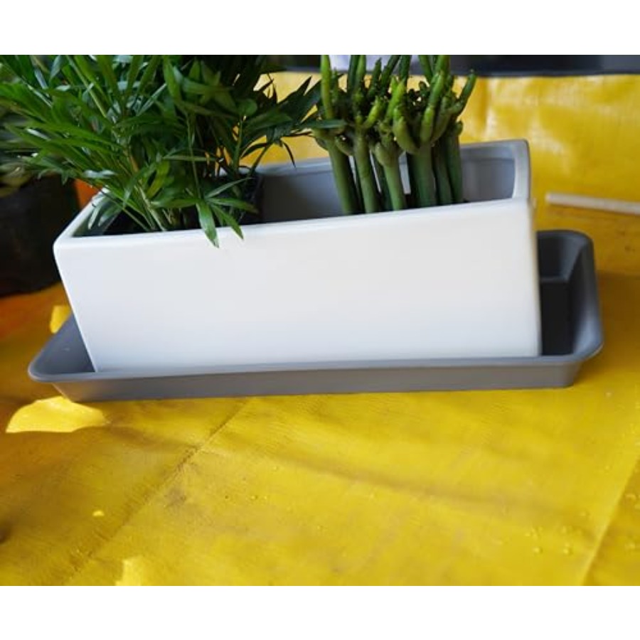 2 Pack of Plastic Plant Tray S - Drip Tray Saucer recensione e prezzo