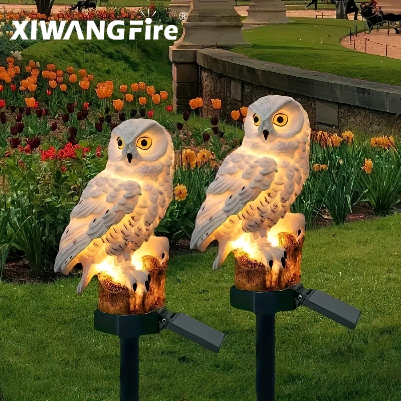 Solar Owl Statue Garden Light  - Bonsai Garden Ornaments recensione e prezzo