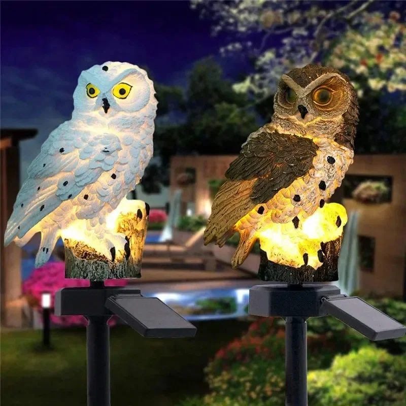 Solar Owl Statue Garden Light  - Bonsai Garden Ornaments recensione e prezzo