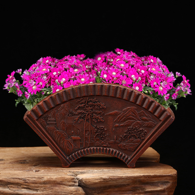Chinese Purple Sand Flower Pot - Bonsai Garden Nursery recensione e prezzo