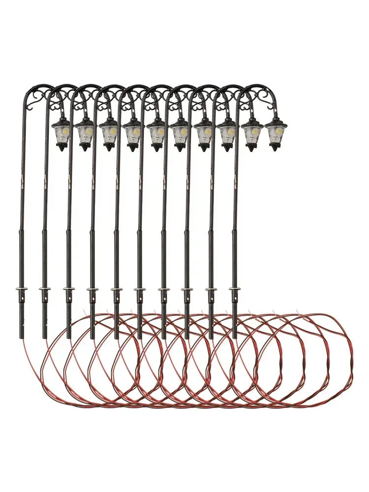 10Pcs H0 Gauge 1:87 LED Park L - Bonsai Garden Ornaments recensione e prezzo