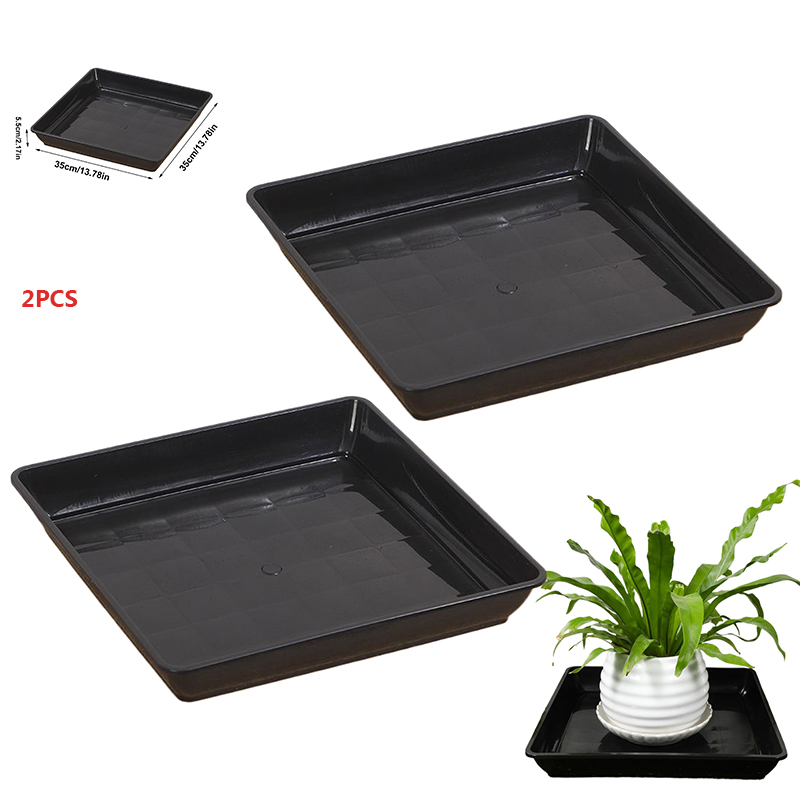 2 Pcs Flower Pot Base Thickene - Drip Tray Saucer recensione e prezzo
