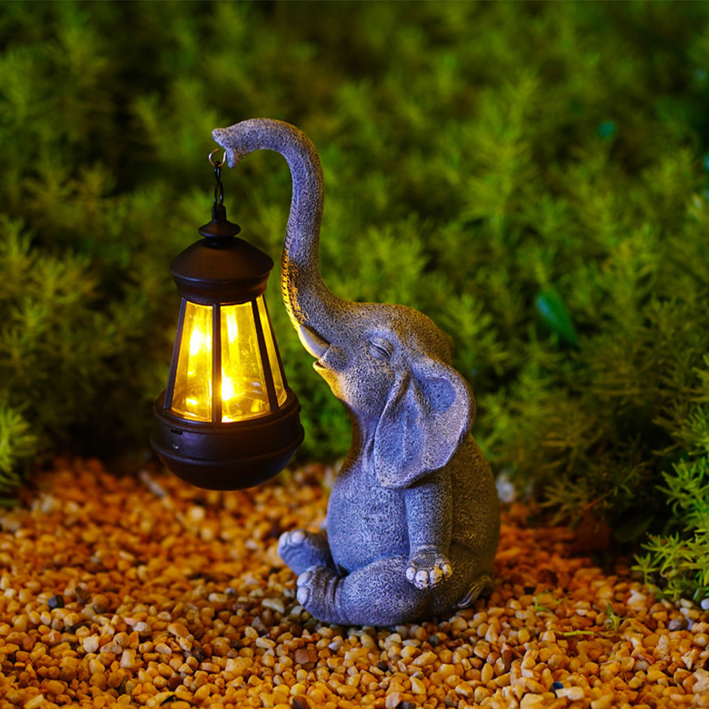 Resin Elephant Statue Ornament - Bonsai Garden Ornaments recensione e prezzo