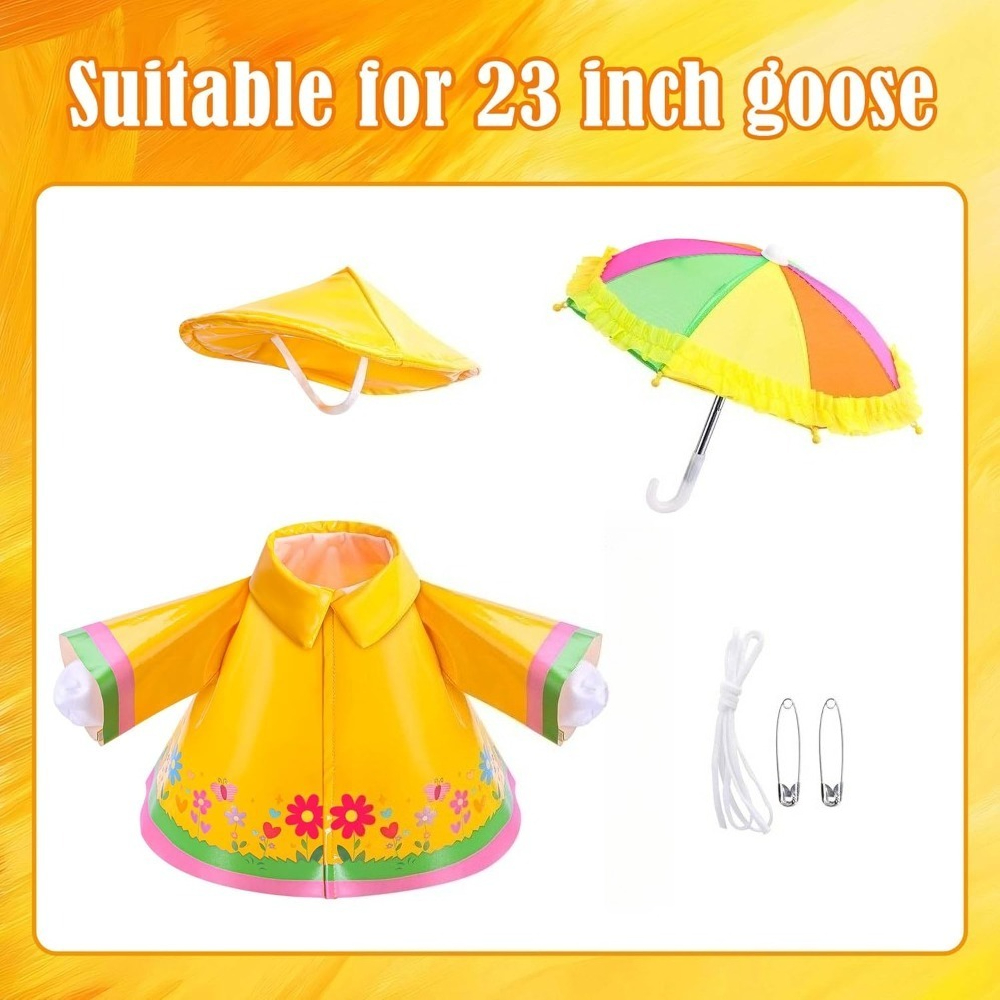Cute Porch Goose Raincoat Outf - Bonsai Garden Ornaments recensione e prezzo
