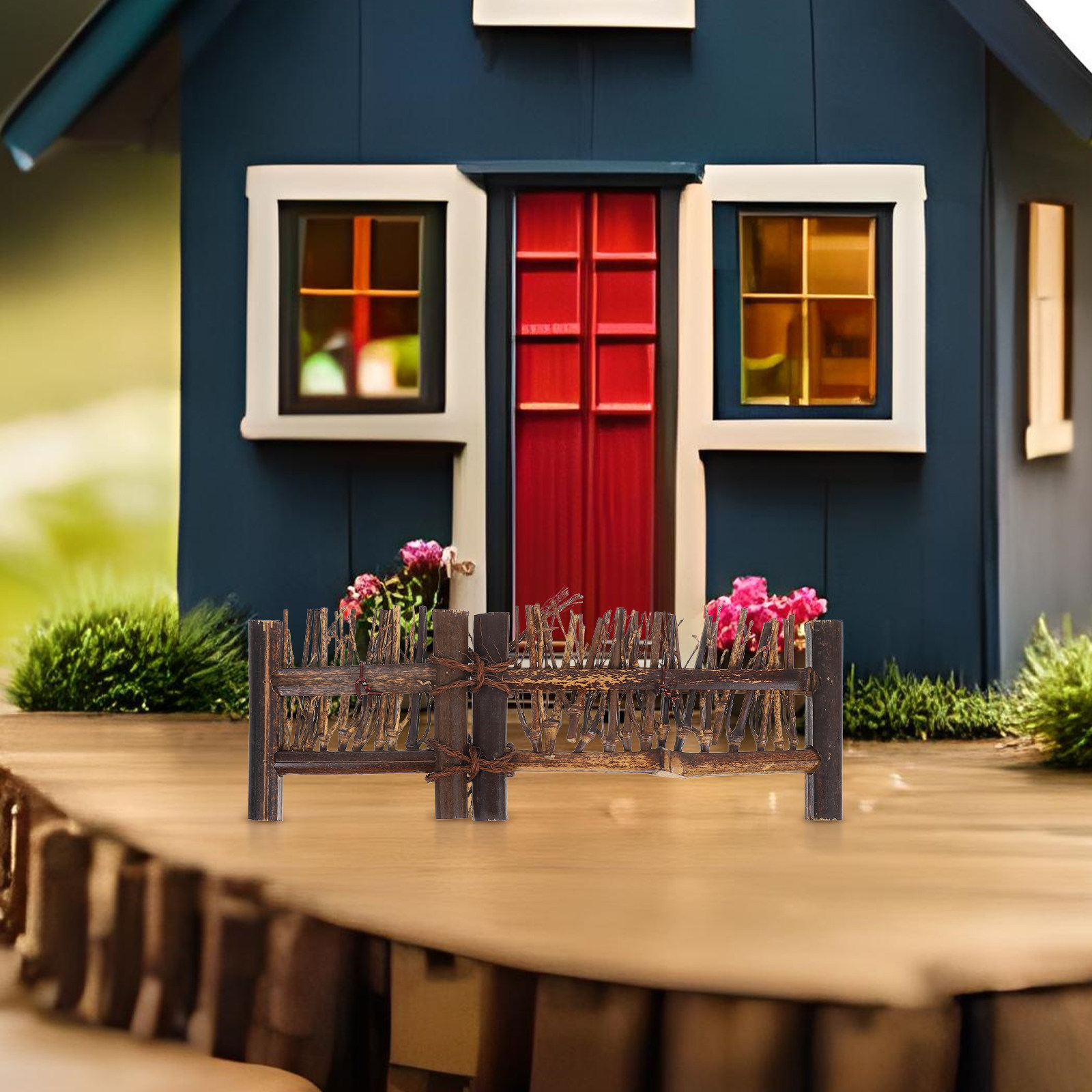 Miniature Wooden Picket Fence  - Bonsai Garden Sushi recensione e prezzo