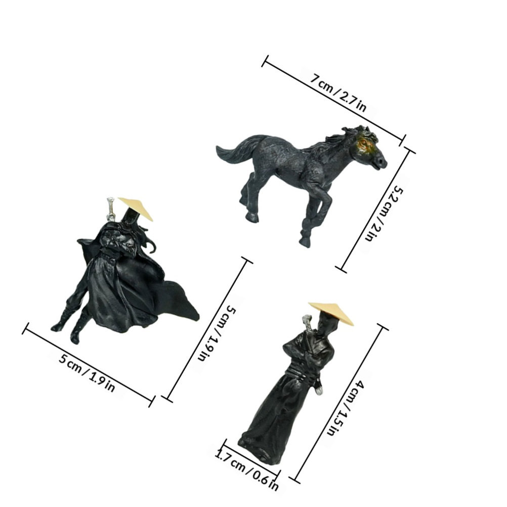 3Pcs Ancient Chinese Knight St - Bonsai Zen Garden Set recensione e prezzo
